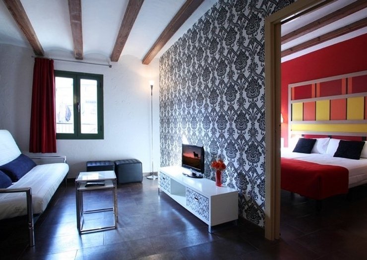 Apartamento de 1 dormitorio (1-4 personas) Apartaments Ciutat Vella Barcelona Apartamento de 1 dormitorio (1-4 personas) Apartaments Ciutat Vella Barcelona