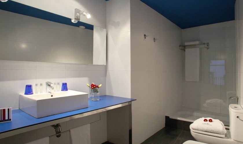 Habitación twin Hotel Ciutat Barcelona Habitación twin Hotel Ciutat Barcelona