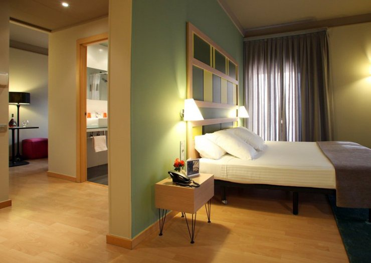 Habitación doble Hotel Ciutat Barcelona Habitación doble Hotel Ciutat Barcelona