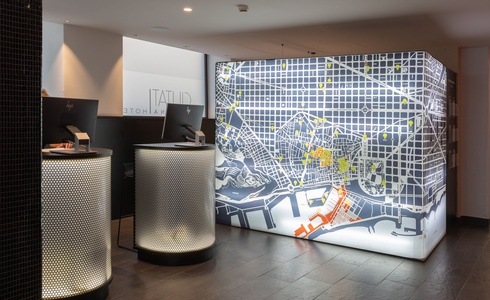 RECEPCIÓN 24/7 Hotel Ciutat Barcelona en Barcelona RECEPCIÓN 24/7 Hotel Ciutat Barcelona en Barcelona